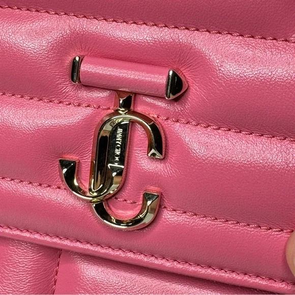 JIMMY CHOO Varenne Avenue Quad Shoulder Bag - Candy Pink - Picture 6 of 10